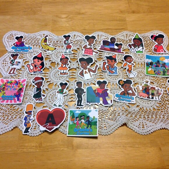 Birthday Party Theme, Gracie's Corner stickers for party favors, locker, crafts - Picture 1 of 5